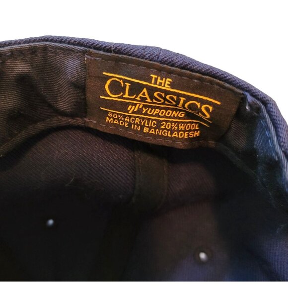Tractor Beverage Co. Navy Blue Snapback Hat The Classics Acrylic & Wool jj3629 - Picture 5 of 6